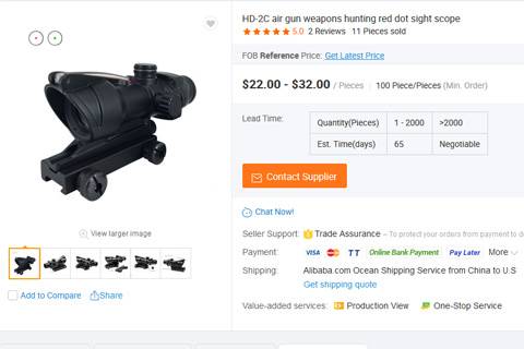 Red dot scope hunting customer review